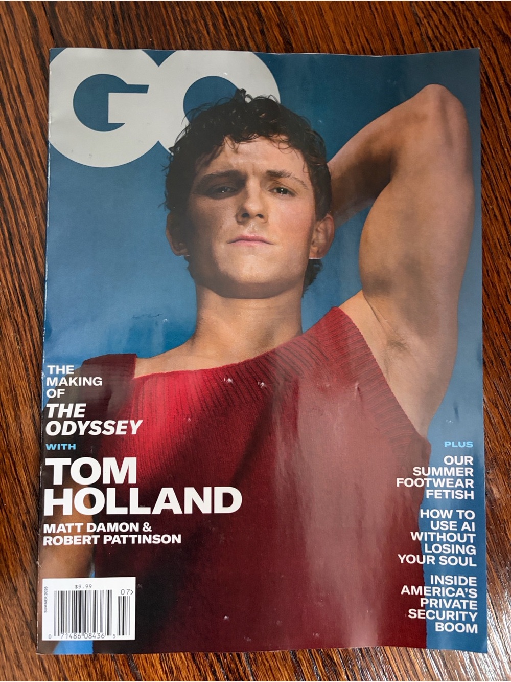 GQ Magazine - Summer 2026 - Tom Holland   men men’s magazines spiderman